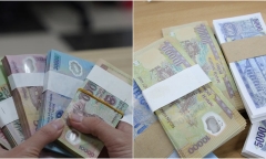 Đổi tiền lẻ mới dịp Tết 2024: Ngân hàng kêu khan hiếm mệnh giá 20.000 đồng