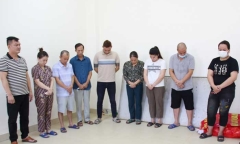 Triệt phá đường dây đánh bạc hơn 10 tỷ đồng tại Nghệ An