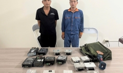 Bắt hai kẻ chuyên đi trộm cắp tài sản trong khu công nghiệp