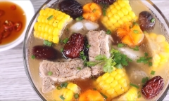 Công thức nấu canh sườn nấm rau củ vừa thơm ngon lại còn thanh đạm 
