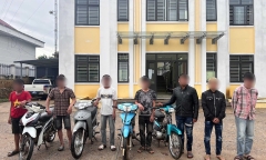 Xử lý nhóm thanh thiếu niên mang