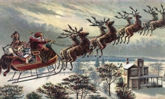 Có bao nhiêu chú tuần lộc kéo cỗ xe đưa ông già Noel đi phát quà Giáng sinh?