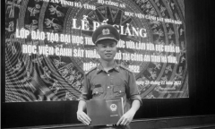 Thượng úy Công an Hà Tĩnh bị đâm khi đang làm nhiệm vụ đã hy sinh