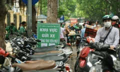 Hà Nội mở rộng trông giữ xe không tiền mặt trên toàn Thành phố