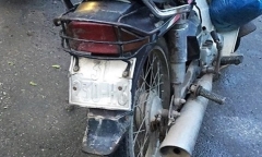 Biển số xe bị mờ có bị phạt?