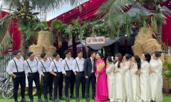 Đám cưới độc nhất vô nhị: Chú rể Bình Định