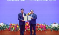 Thủ tướng Phạm Minh Chính nhận danh hiệu “Giáo sư danh dự