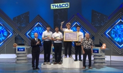 Thi đấu đầy thuyết phục, nam sinh Hải Phòng giành vòng nguyệt quế Olympia 24