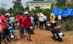 Xót xa: 2 cháu bé tử vong thương tâm dưới ao chứa nước tưới cà phê ở Đắk Lắk