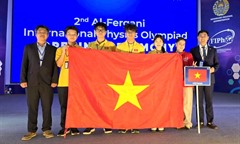 Việt Nam giành 4 huy chương, xếp thứ tư tại Olympic Vật lý quốc tế Al-Fergani 2026