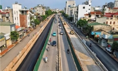 Hà Nội tiếp tục phân luồng giao thông trên tuyến đường Âu Cơ