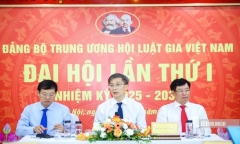 Đại hội Đảng bộ Trung ương Hội Luật gia Việt Nam lần thứ I thành công tốt đẹp