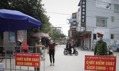 Bắc Giang: Huyện Việt Yên giãn cách xã hội từ 18h ngày 15/5
