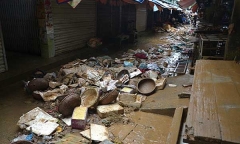 Sau bão Thần Sấm, Lạng Sơn ngổn ngang trong rác thải và bùn đất