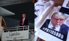 Cựu Tổng thống Donald Trump thu được hơn 7 triệu USD sau khi trình diện nhà tù