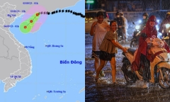 Bão số 3 đã suy yếu thành áp thấp, miền Bắc chiều tối dự báo có mưa rào và giông