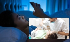 Vừa nằm vừa chơi điện thoại, cô gái mất luôn răng cửa chỉ vì lý do này