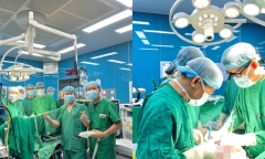 Phẫu thuật thành công cho bệnh nhân nữ có khối u phổi hiếm gặp trên thế giới