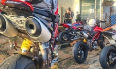 Ngăn chặn nhóm mô tô nẹt pô, chạy quá tốc độ trên quốc lộ 1 ở Đồng Nai