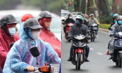 Miền Bắc chuyển mưa lạnh, có nơi rét 16 độ C