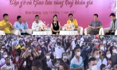Bà Phương Hằng livestream tại Đại Nam để gần 1.000 người tụ tập, khách mời xúc phạm báo chí 