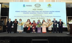 Ngành Ngân hàng tăng cường vai trò, nâng cao vị thế phụ nữ trước những thách thức mới
