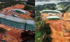 Trả hồ sơ xin cấp phép xây dựng toà nhà câu lạc bộ golf Đồi Cù Đà Lạt