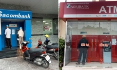 Không còn cảnh chen lấn rút tiền tại cây ATM dịp cận Tết