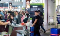Hôm nay, dự kiến 100.000 người đổ về sân bay Nội Bài