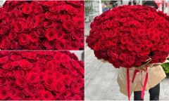 Cận cảnh bó hoa 26 triệu đồng đại gia Hà Nội mua tặng vợ ngày 8/3