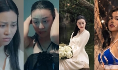 Phản ứng của bạn trai khi Quỳnh Châu vào vai nữ phụ nghiện ngập trong Biệt dược đen