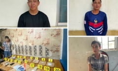 Tin tức pháp luật mới nhất ngày 11/12: Bắt quả tang 3 nghi phạm tàng trữ ma túy, thu giữ 4 vật nghi là súng