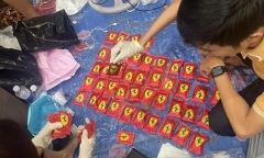 Bắt quả tang nhóm nam nữ tụ tập xuyên đêm,
