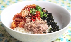 Mách bạn cách làm cơm trộn kim chi Hàn Quốc cay ngon hấp dẫn