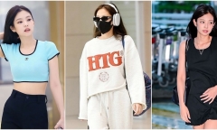 Jennie (BlackPink) tạo trend với thời trang sân bay, khẳng định khí chất 