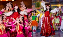 Địch Lệ Nhiệt Ba gặp chấn thương nghiêm trọng khi biểu diễn