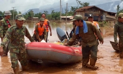 Vỡ đập thủy điện Lào: Cận cảnh công tác cứu hộ tại nơi cơn lũ vừa càn quét