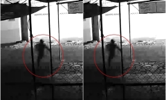 Clip: Camera ghi cảnh nghi phạm phóng hỏa, bỏ chạy khỏi hiện trường 