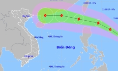 Bão Ragasa liên tục tăng cấp, sức gió vọt lên 120km/h, có thể thành 