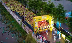 Gần 2.000 vận động viên tranh tài tại giải chạy “Run for Love” của Vietnam Airlines