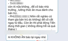 Xác minh thông tin cô giáo nói học sinh 