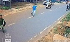 Clip: Kịch tính giây phút người dân hỗ trợ lực lượng chức năng vây bắt kẻ trộm như 