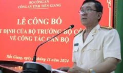 Tân Phó Giám đốc Công an tỉnh Tiền Giang vừa được bổ nhiệm là ai?