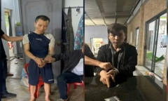 Bắt giữ Vi Văn Chai, Võ Đình Khoa mua bán ma túy, có cả 