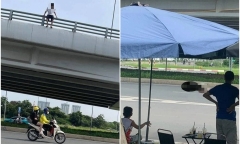 Hà Nội: Xác minh danh tính người đàn ông nhảy cầu vượt Tây Mỗ tử vong