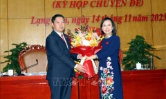 Ông Đoàn Thanh Sơn được bầu giữ chức Phó Chủ tịch UBND tỉnh Lạng Sơn