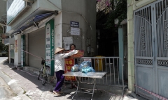 Hà Nội phong tỏa khu dân cư ở phường Thổ Quan với hơn 1.300 nhân khẩu