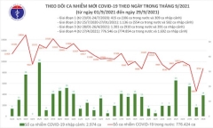 Bản tin COVID-19 ngày 29/9: Việt Nam ghi nhận thêm 8.785 ca mắc mới