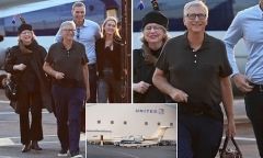 Tỷ phú Bill Gates đi máy bay trực thăng đến dự đám cưới con gái 