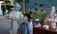 TP. HCM: Hai trường đầu tiên được tổ chức dạy học trực tiếp 